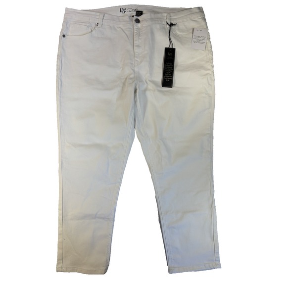 Diane Gilman Denim - DG2 Diane Gilman Women's 22WP White Uplifter Skinny‎ Jeans Comfort Minimalist